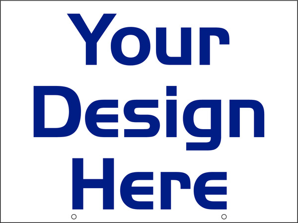 Directional Grab and Go Sign Panel, 18h x 24w, 4mm Corrugated